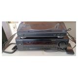 Pioneer Receiver  Audio technica Turntable
