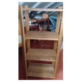 Wood shelf 40" H x 18" W 12" D