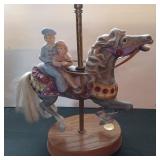 Tobin Fraley The American Carousel 14"H plays