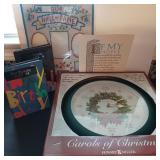 Howard Miller Holiday clock Birthday books