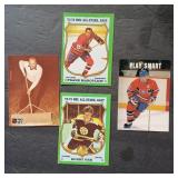 NHL Trading cards Bobby Orr Frank Mahovlich