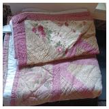 Cotton quilt Pillow shams 100"x90"