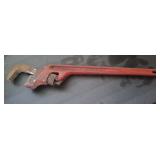 Thade Ridgid Pipe Wrench 24" as shownMade in