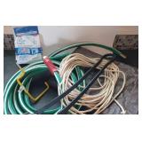 Tarp Hose Rope Moth balls Hooks Bungee strap 47"