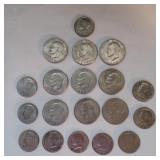 One dollar and 50 cent coins Circulated