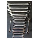 Wrenches (15) Craftsman Owatonna S-K Wayne
