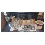 Ceiling mount 3 pendant light fixtures Switch