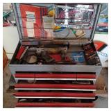 Craftsman tool box 26" W x 12" D X  15" H Six