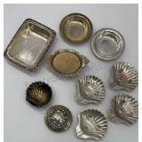 Salt Dishes Silver Plated & Sterling