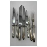 Silver knifes & Forks