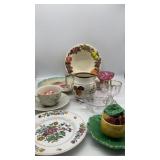 Royal Doulton Old Leeds Sprays China D3548 plate,
