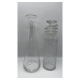 Marquis by waterford - Tall Clear Colored Glass