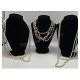 Vintage Art Deco Pearl Necklaces