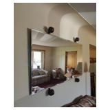X-Large Beveled Glass Wall Mirror