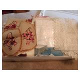 Tote of Assorted Linens