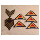Assorted  Military/Army Patches