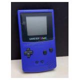 Purple Gameboy Color Powers On