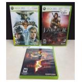 Xbox 360 Soul Calibur, Fable & Resident Evil
