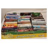 Assorted DVDs, VHS Movies