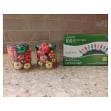 Christmas Ornaments and Lights
