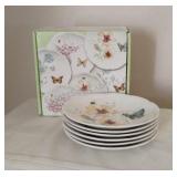 Lenox Butterfly Meadow Dessert Plates -set of 6