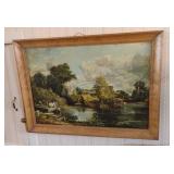 Large Framed John Constable Art Print 30x41