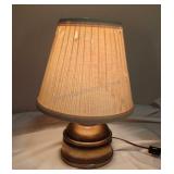 Small Brass Table Lamp