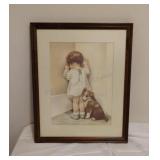 Framed Bessie Pease Gutmann In Disgrace Art Print