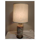 Table Lamp 30"-  has chip