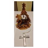 Marquis by Waterford Cross Crystal Ornament and