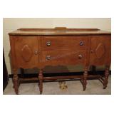 Antique Buffet  On Casters