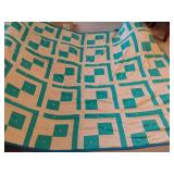 Vintage Patchwork Quilt 72x92