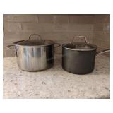 Calphalon Stock Pot and Sauce Pan