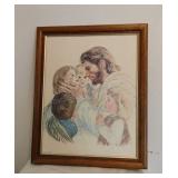 Framed Religious Art 22x18