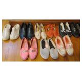9 Pair Ladies Shoes-Sizes 9/9.5