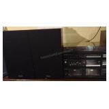 Panasonic Stereo Music System w/ Speakers