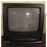Quasar 14in Tube TV/VHS Player