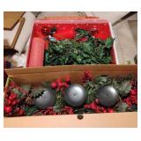 Box of Pillar Candles w/Centerpiece and More