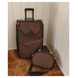 Diane Gilman Luggage Set-Rolling Suitcase and