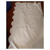 Queen Scalloped Bed Spread