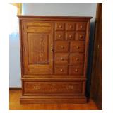 Pennsylvania House Solid Oak Wardrobe  Dresser