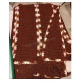 Crocheted Blanket approx 84x70