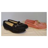 Ladies Sperry and SAS Loafers - Size 9