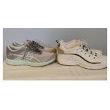Ladies Asics and Easy Spirit Sneakers Size 9.5