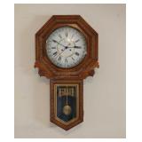 Colonial Wall Clock 32x18