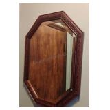 Octagonal Beveled Wall Mirror