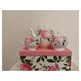 Northbridge Home Tea Pot, Cream and Sugar