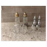 Salt and Pepper Shakers and Salt