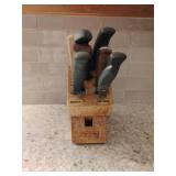 Knife Block with Assorted Knives