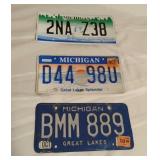 Michigan License Plates